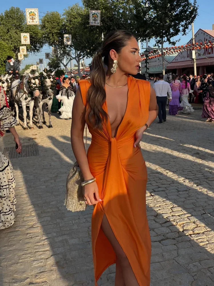 Isabella - Elegantes Plisseekleid
