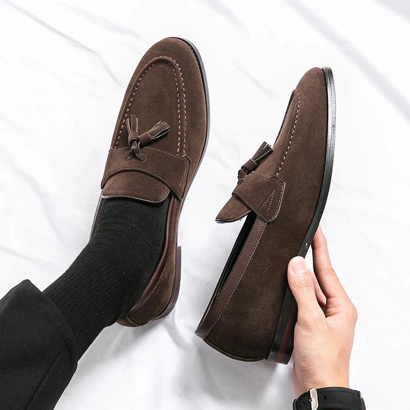 Elegante Loafers mit Quasten