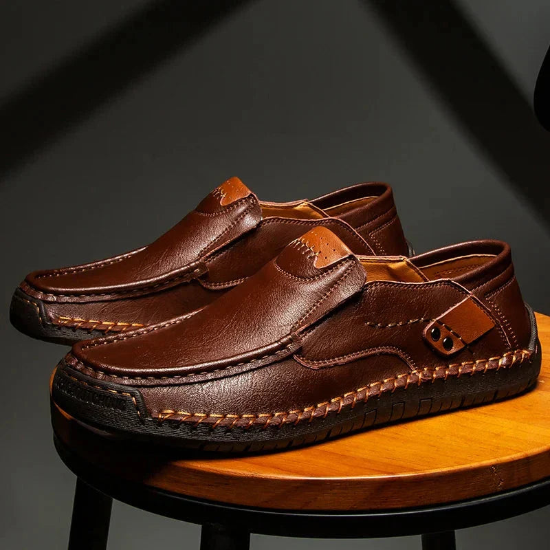 Leder-Loafer für Herren