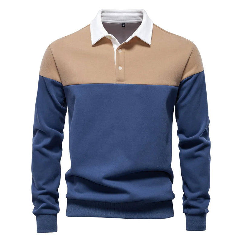 Eleganter Polo-Pullover