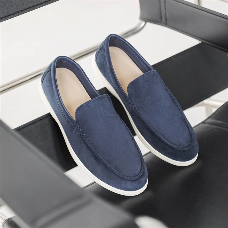 Lässige Wildleder-Loafer