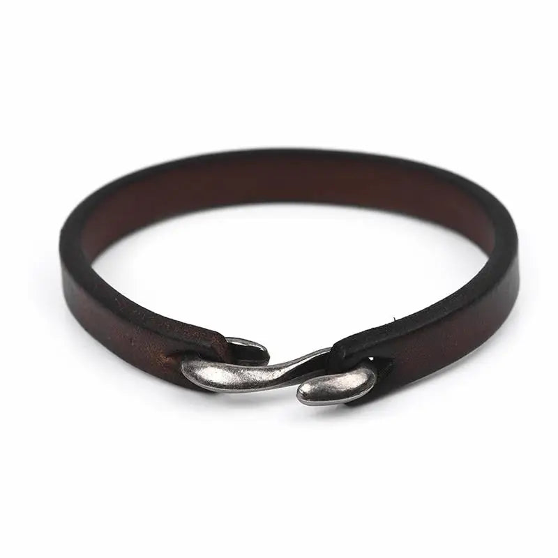 Leder-Wickelarmband für Männer
