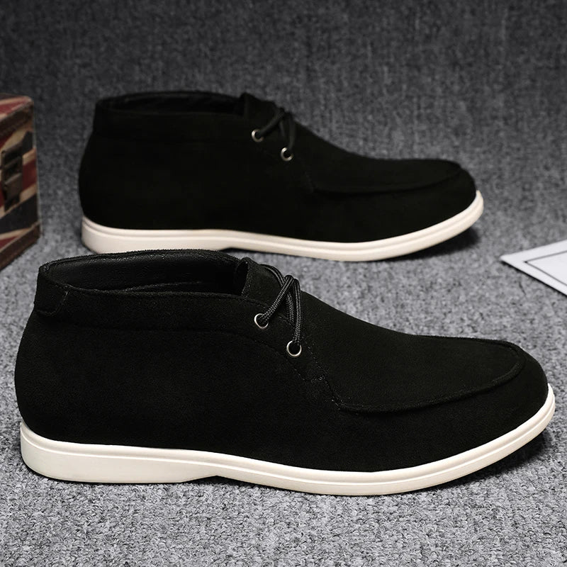 Leder-Chukka-Stiefel