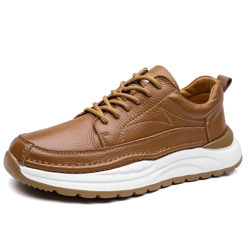 Klassische Leder Herrenschuhe