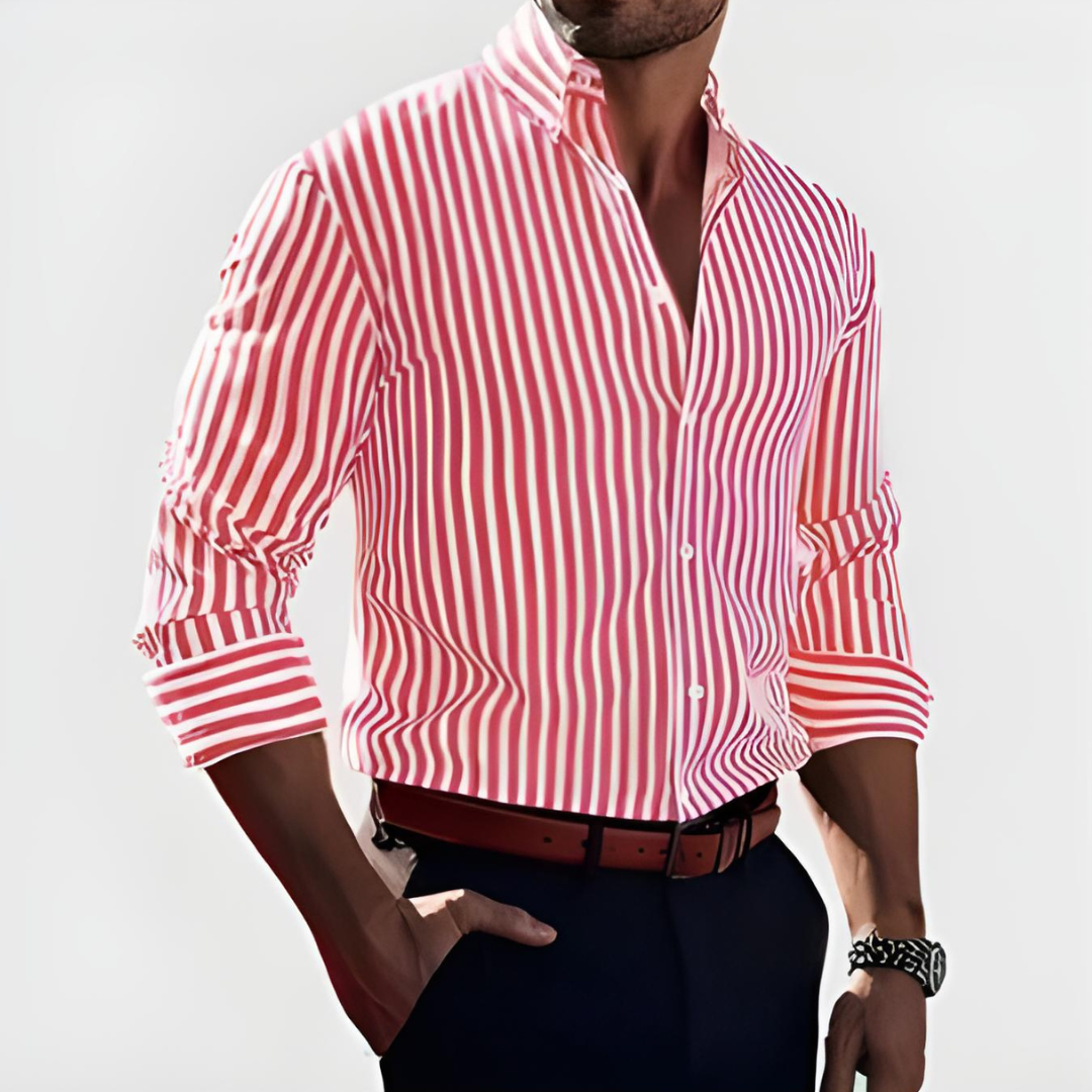 Elegantes gestreiftes Hemd