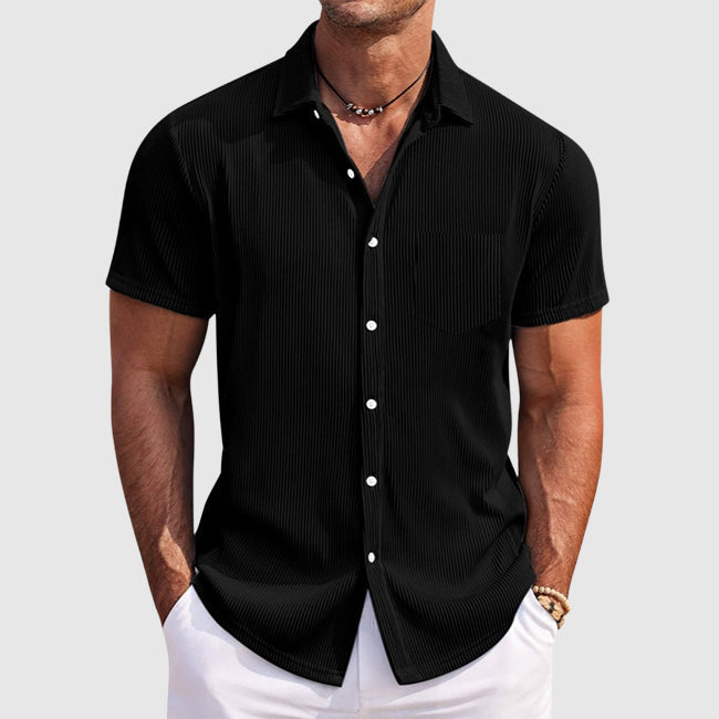 Elegantes gestreiftes Sommerhemd