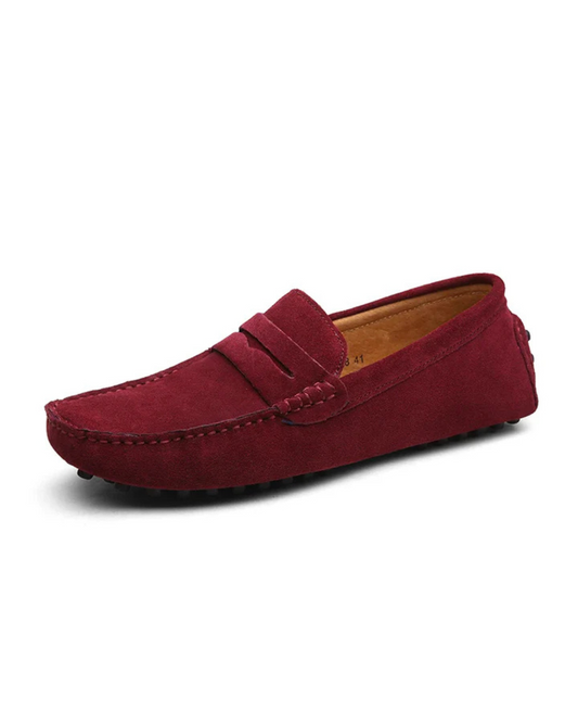 Lässige Wildleder-Loafer