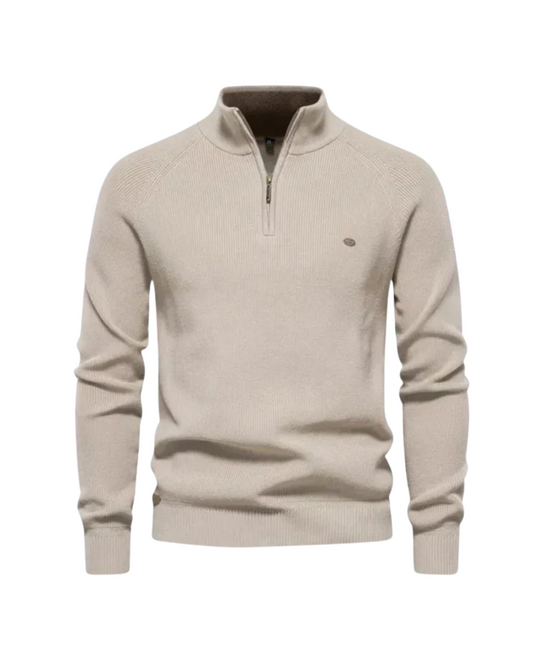 Salvatore Pullover mit Reißverschluss