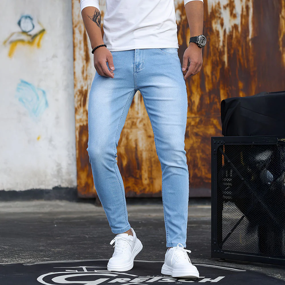 Lässige Denim-Jeans