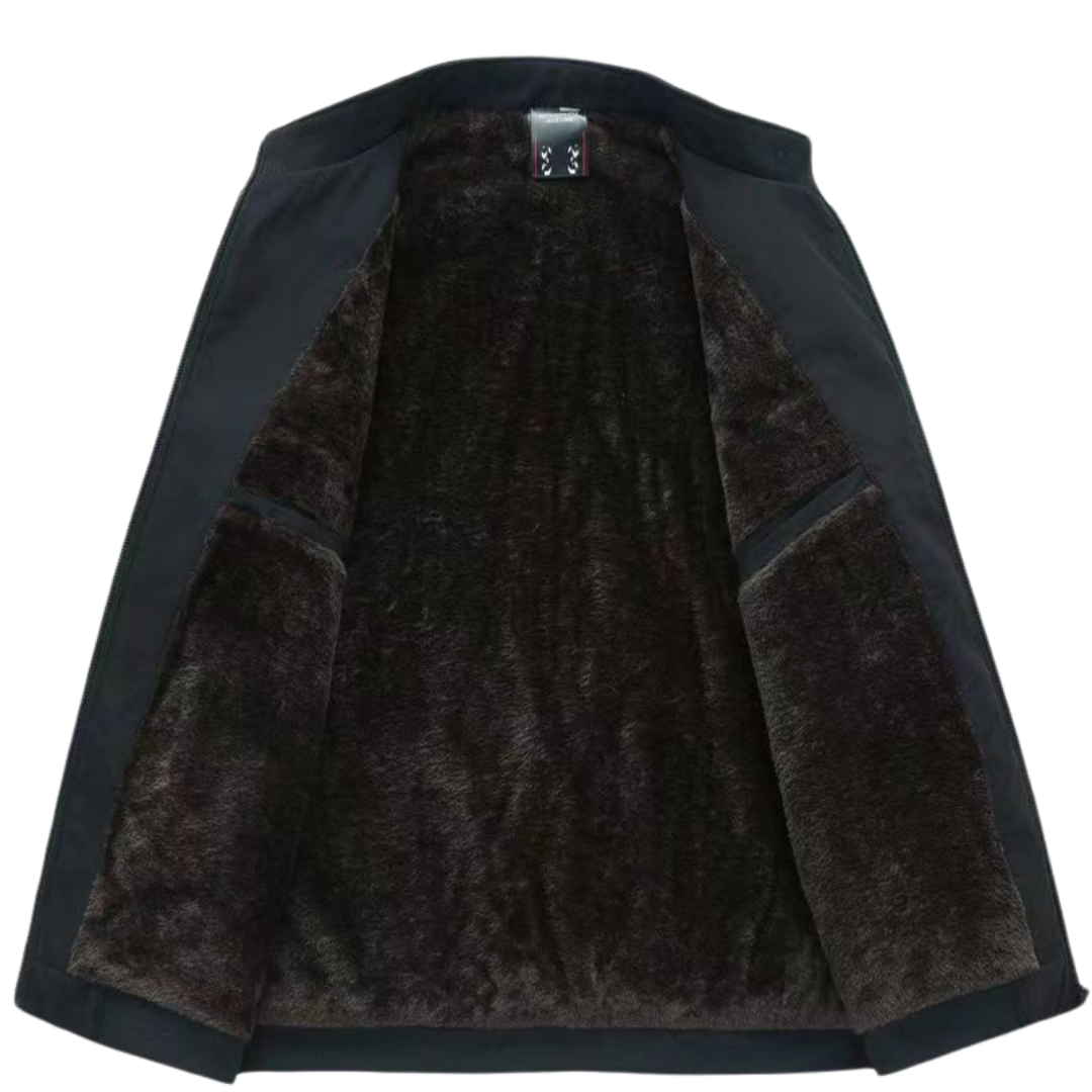 Mit Fleece gefütterte Jacke