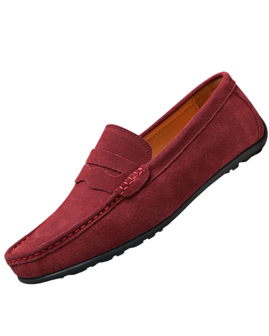 Retro Wildleder Herren Loafers