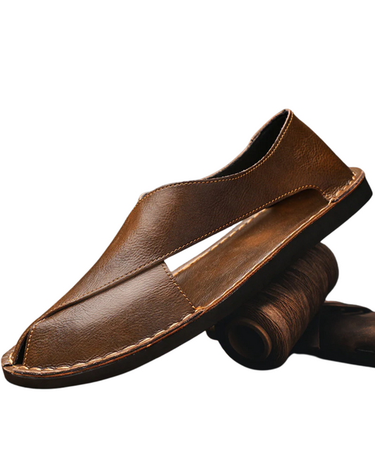 Hochwertige Ledersandalen