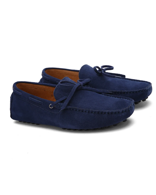 Lässige Wildleder-Sommer-Loafers