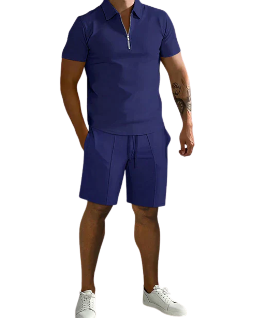 Elegantes Poloshirt-Set