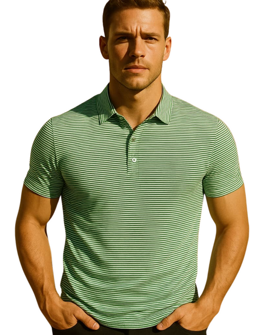 Gestreiftes Poloshirt