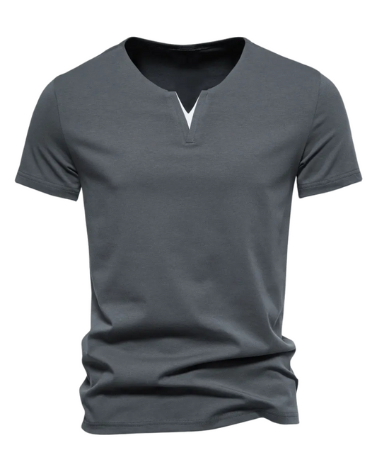 Elegantes Shirt mit V-Ausschnitt