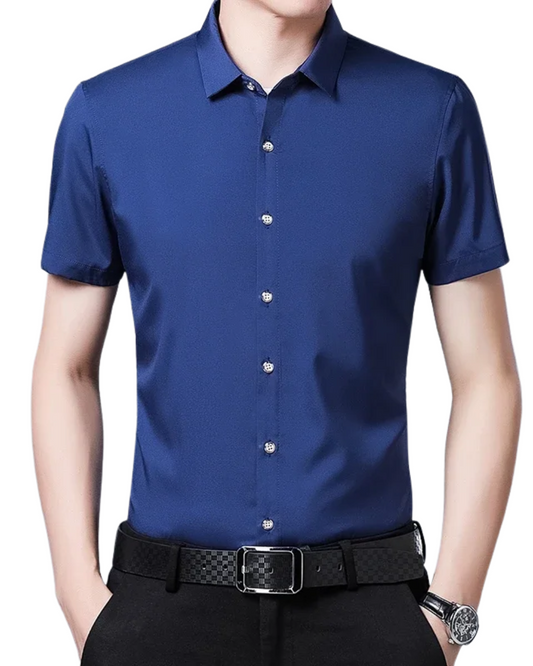 Business Casual Hemd mit kurzen Ärmeln