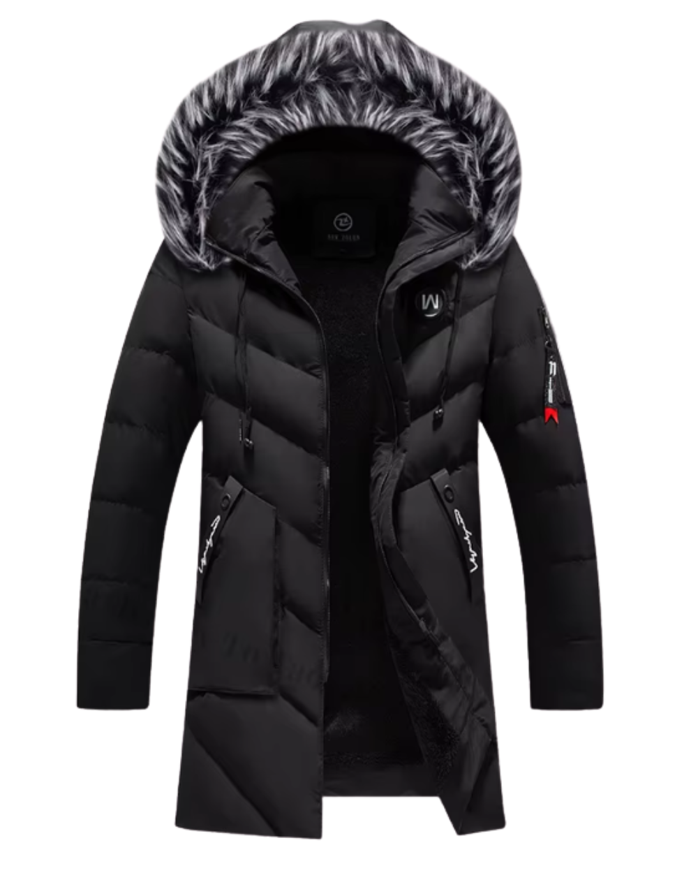 Elegante winddichte Parka-Jacke