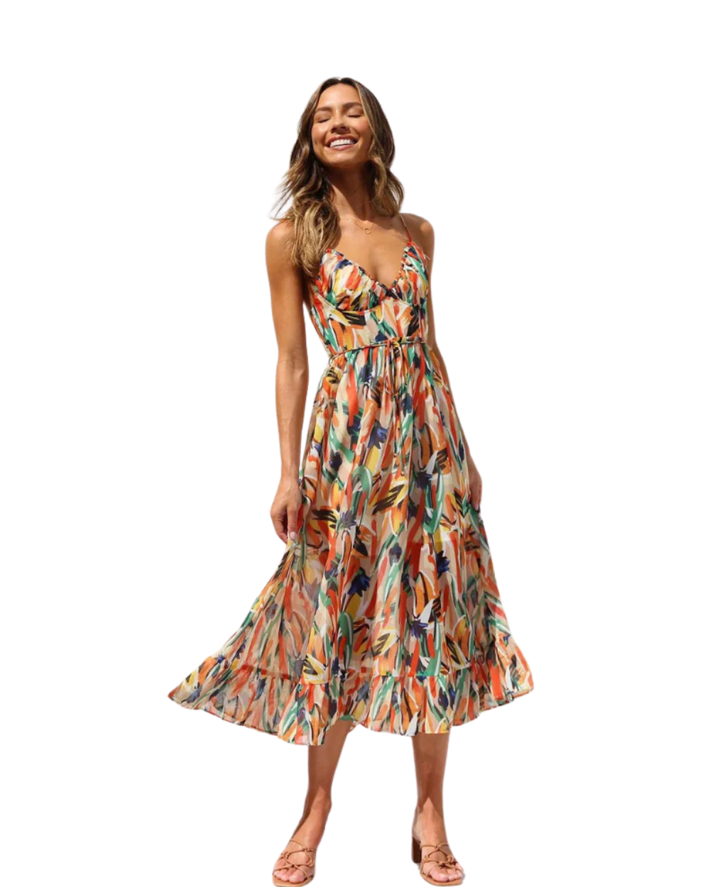 Elegantes Midikleid