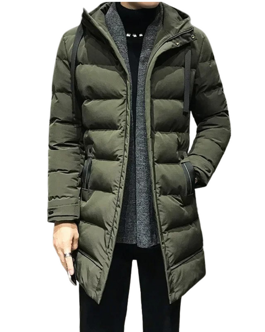 Lange Winterjacke für Männer