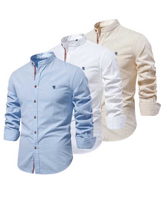 Elegantes Leinenhemd
