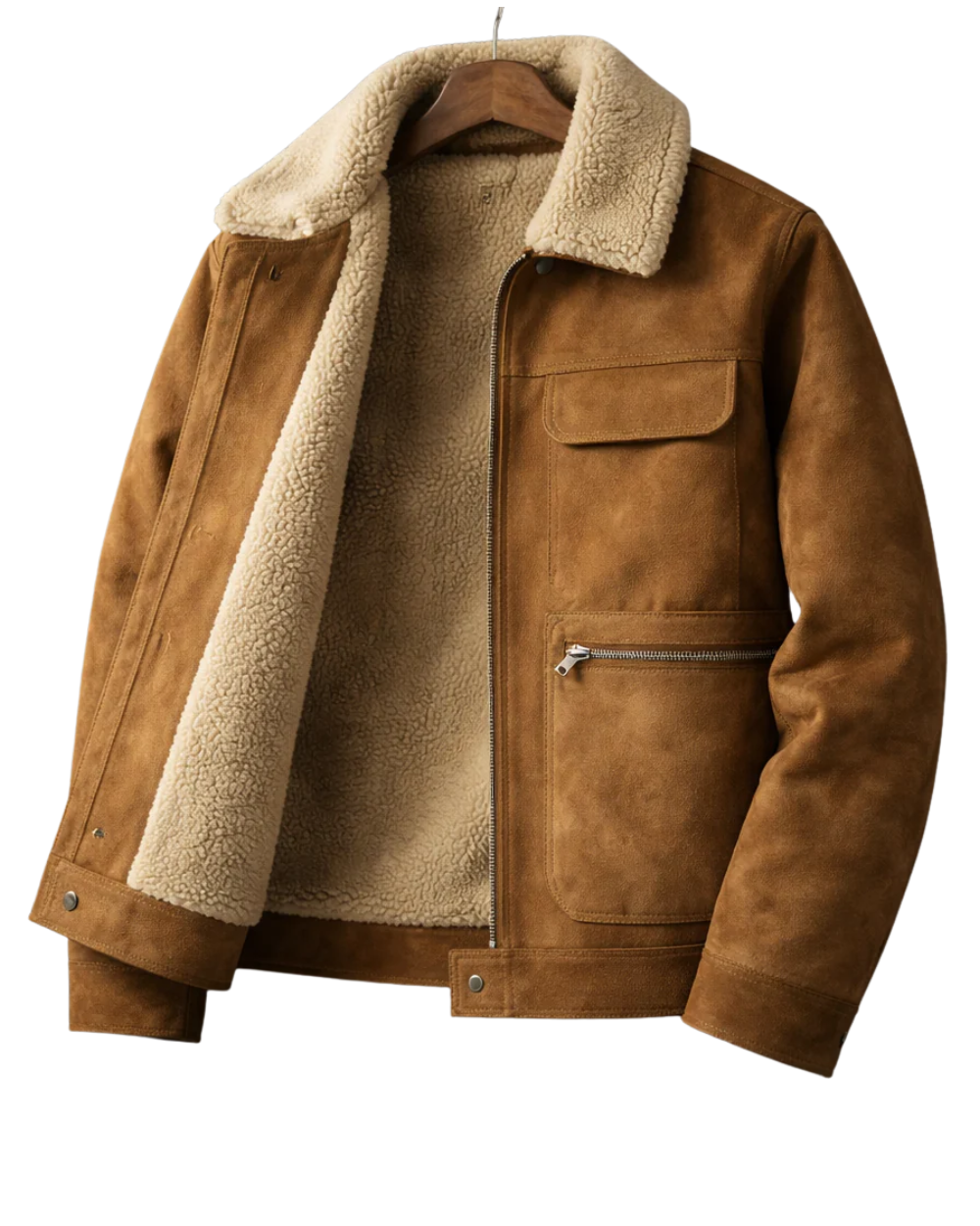 Elegante Fleece-Jacke