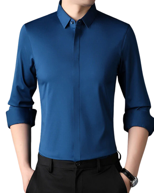 Knitterfreies Stretch-Shirt