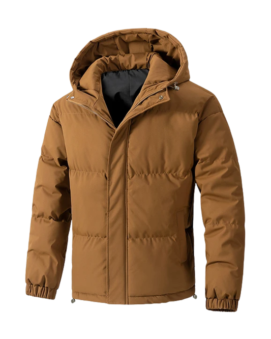 Elegante Kapuzenparka-Jacke