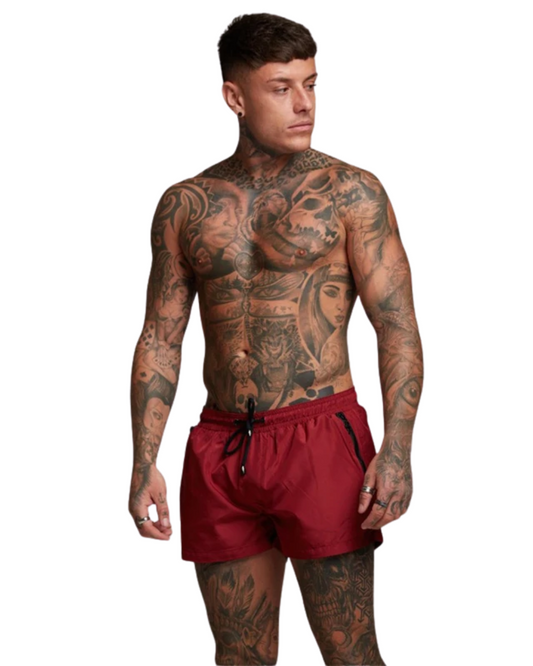 Badeshorts mit Reißverschlusstaschen