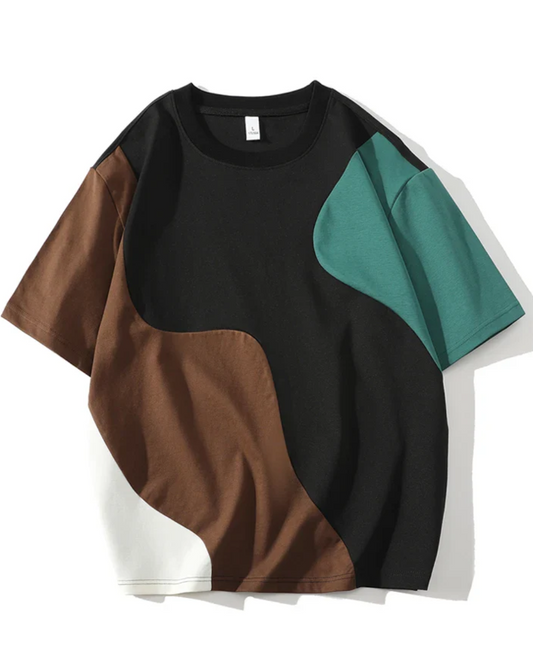 Lässiges Patch Tee