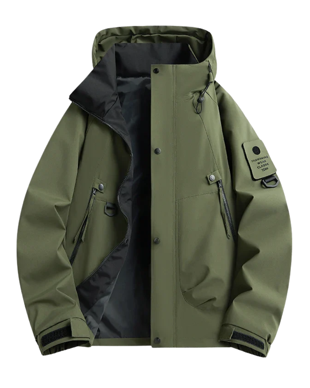 Elegante Tech-Shell-Jacke