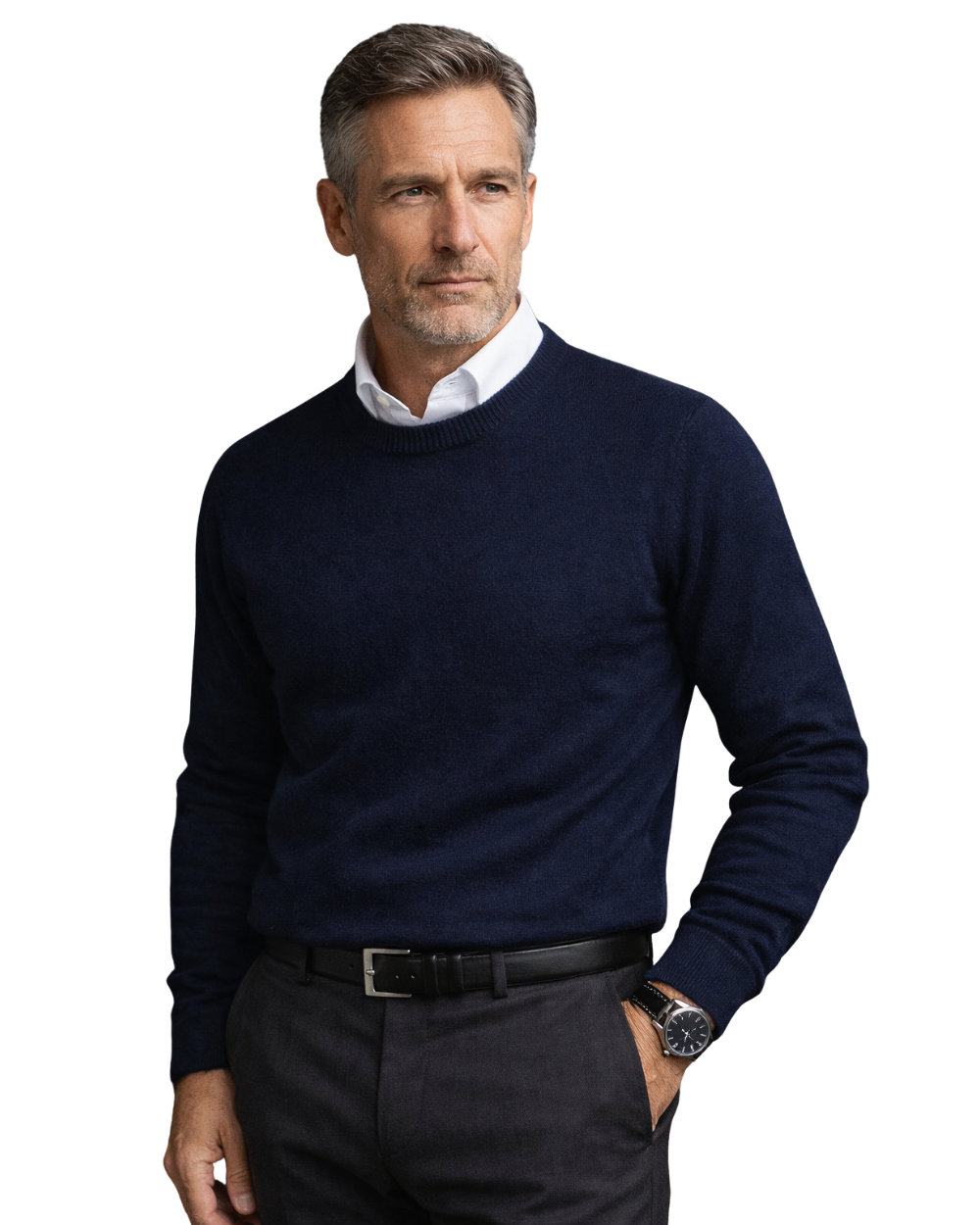 Eleganter Kaschmir-Pullover