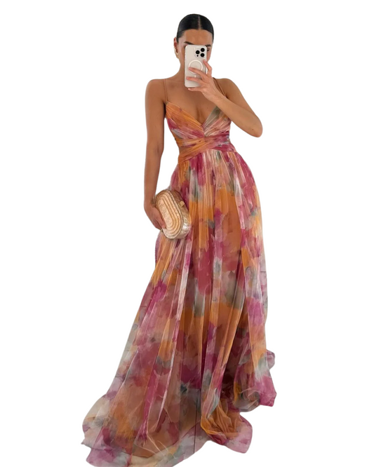 Elegantes langes Kleid