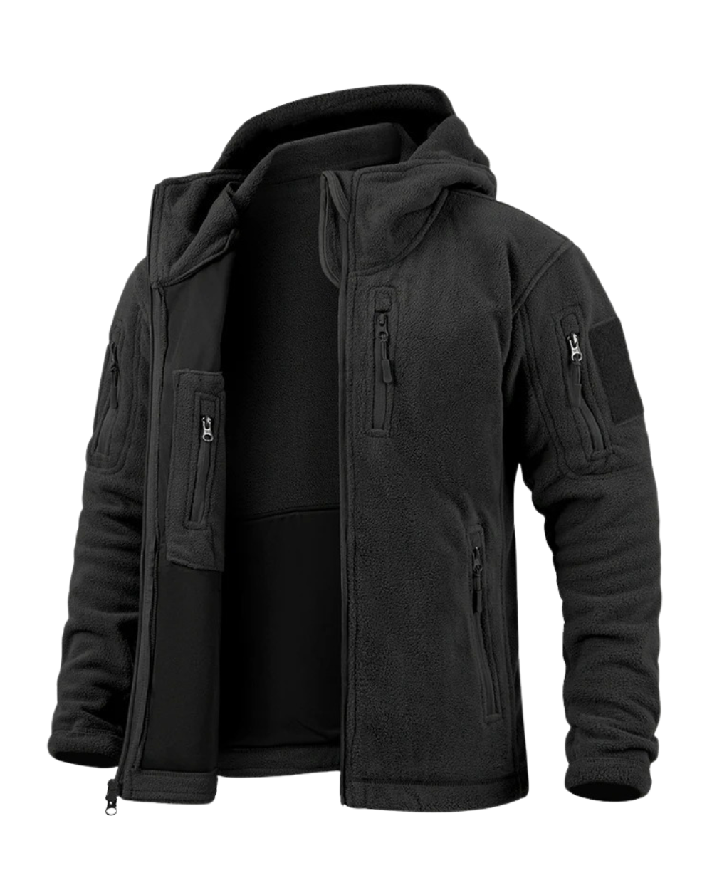 Elegante Fleece-Winterjacke