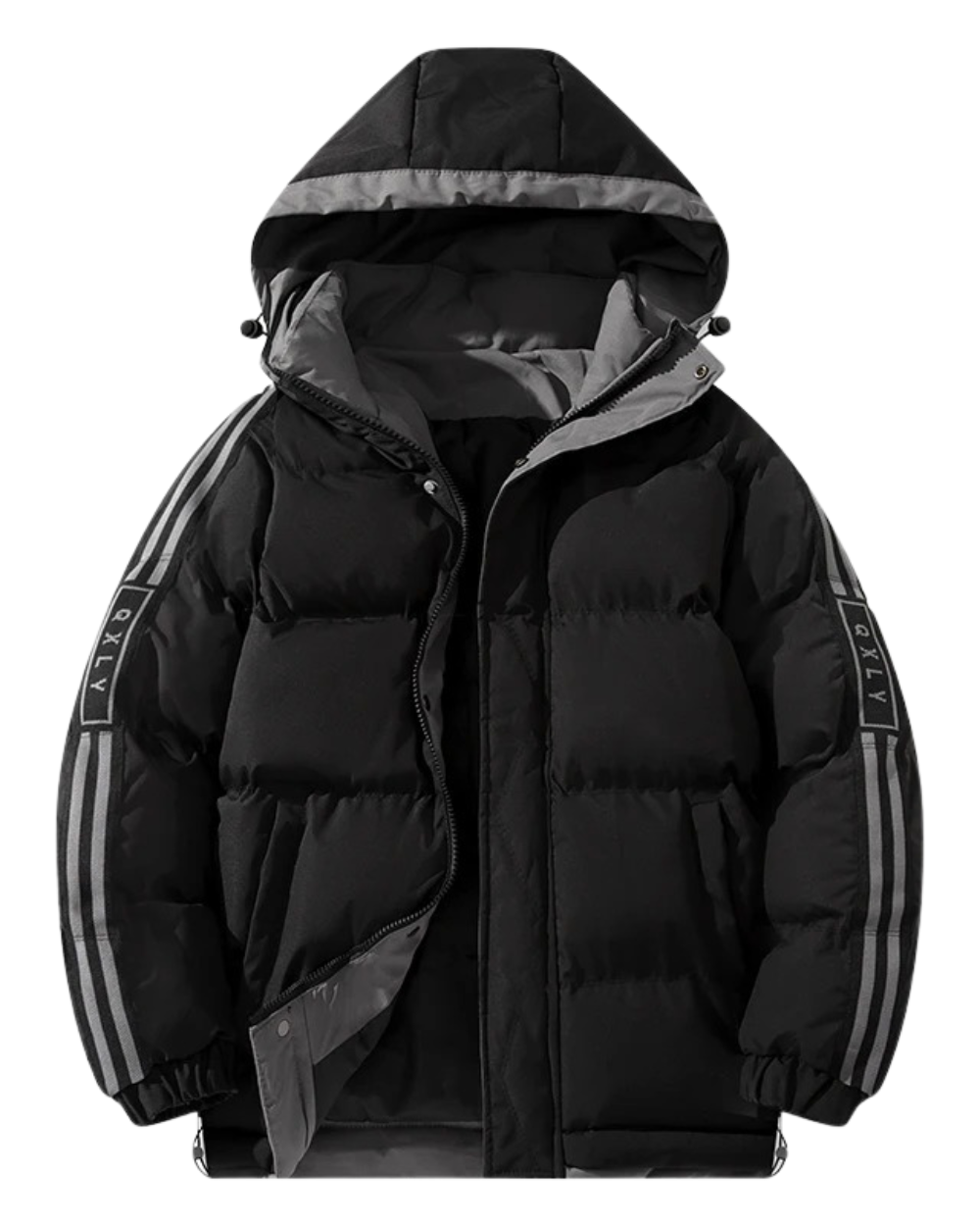 Elegante Winterjacke mit Kapuze