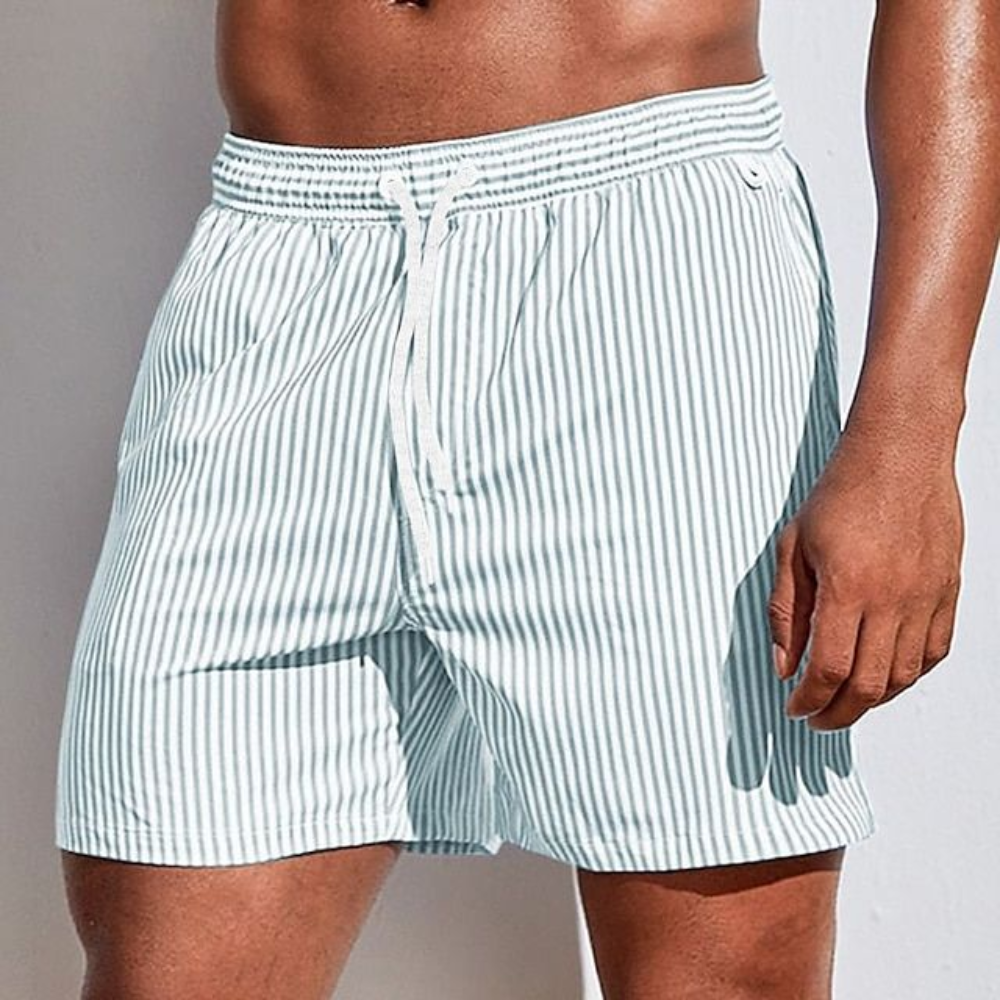 Lässige Stiped Boardshorts