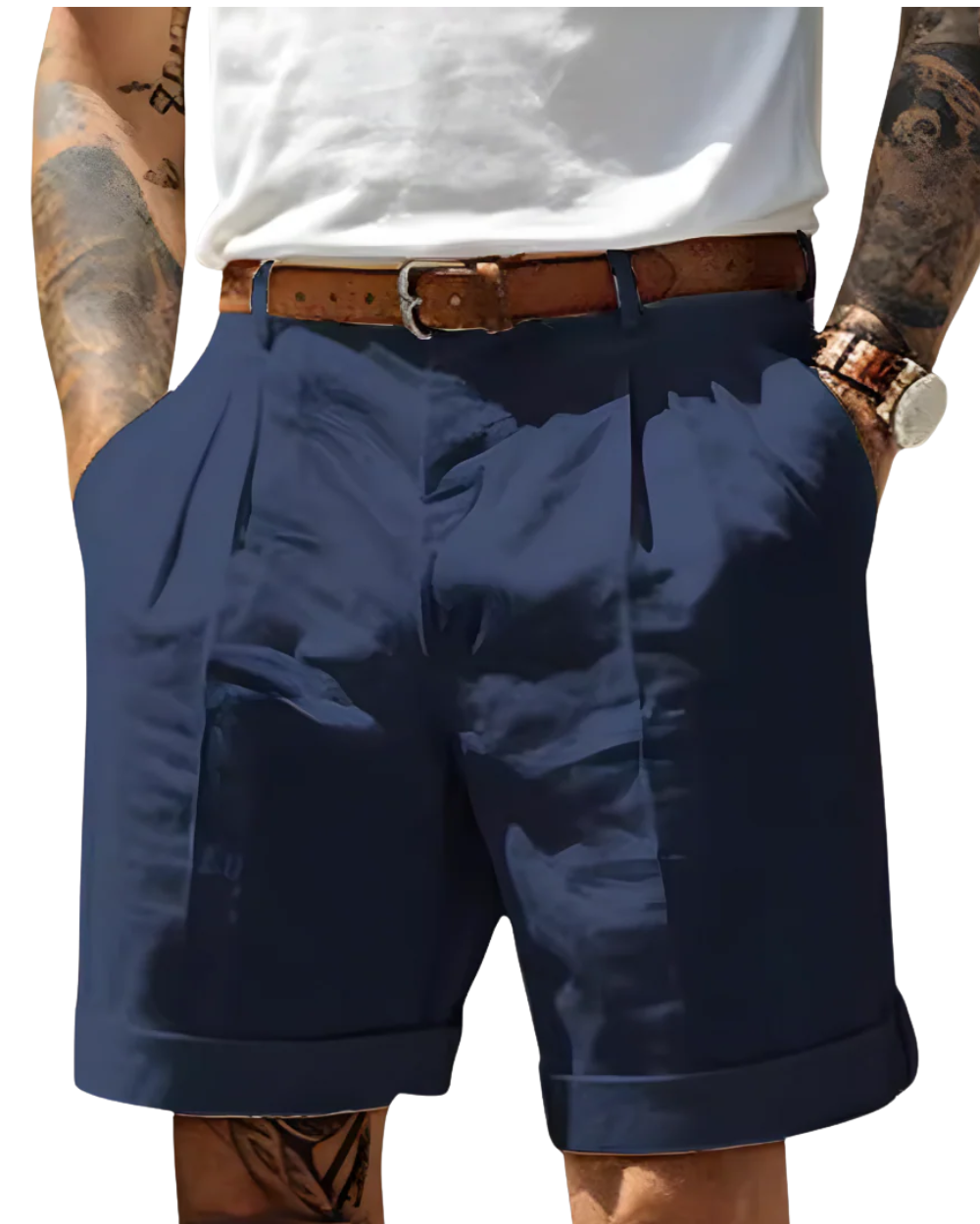 Lässige Baumwollshorts
