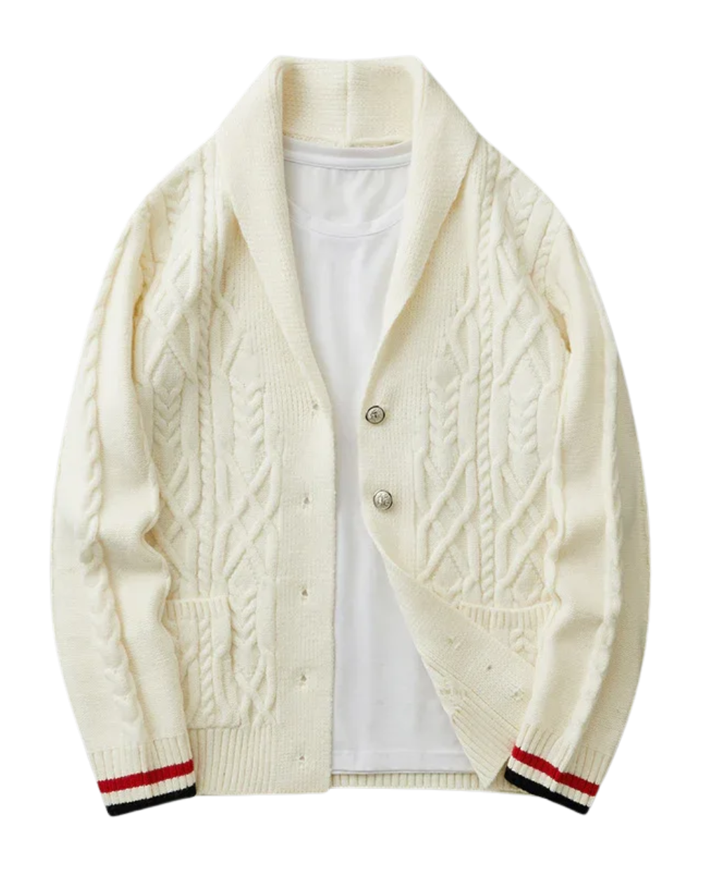 Eleganter Baumwollcardigan