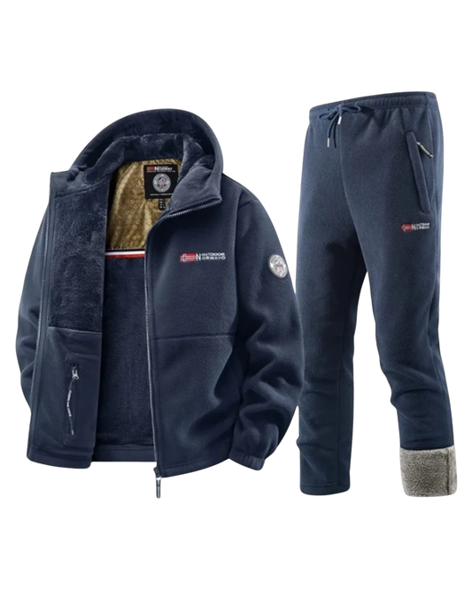 Elegantes Fleece-Set