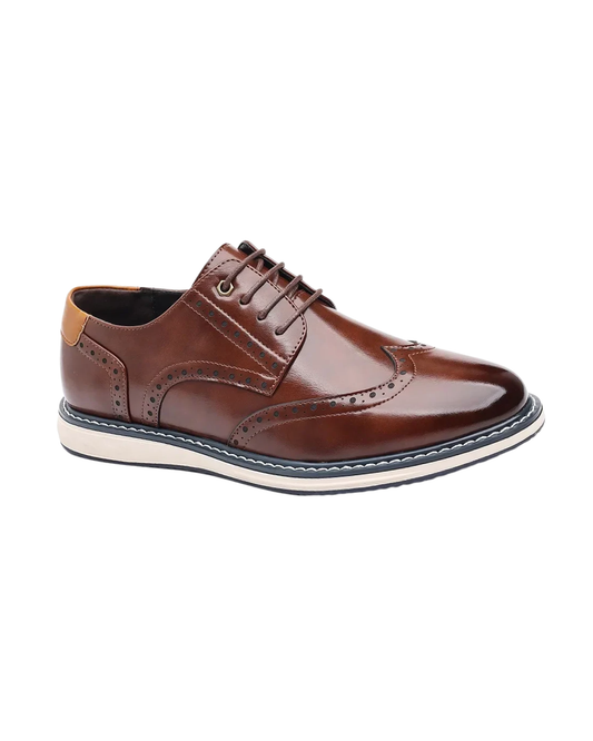 Elegante Leder-Oxfordschuhe