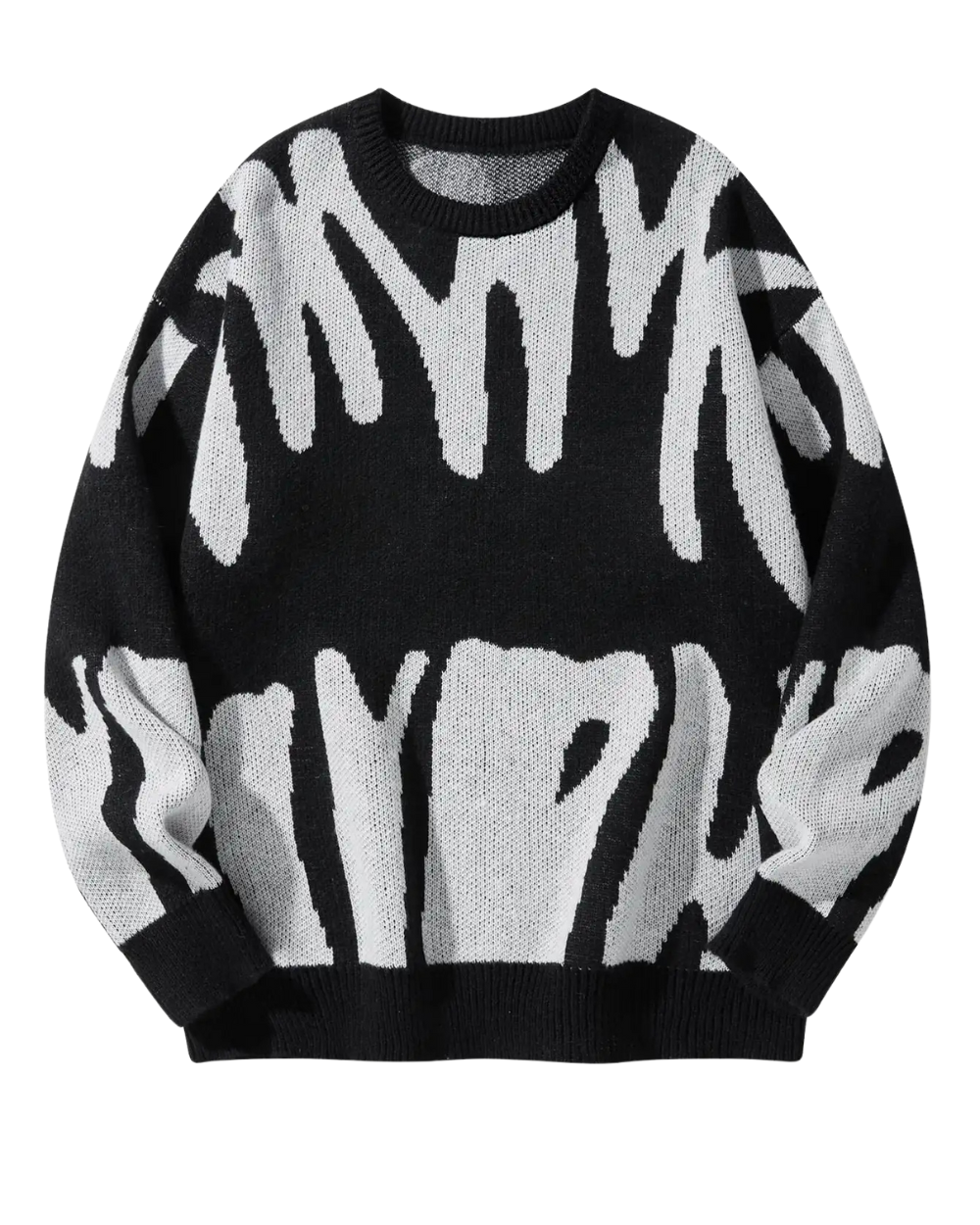 Elegant gemusterter Pullover