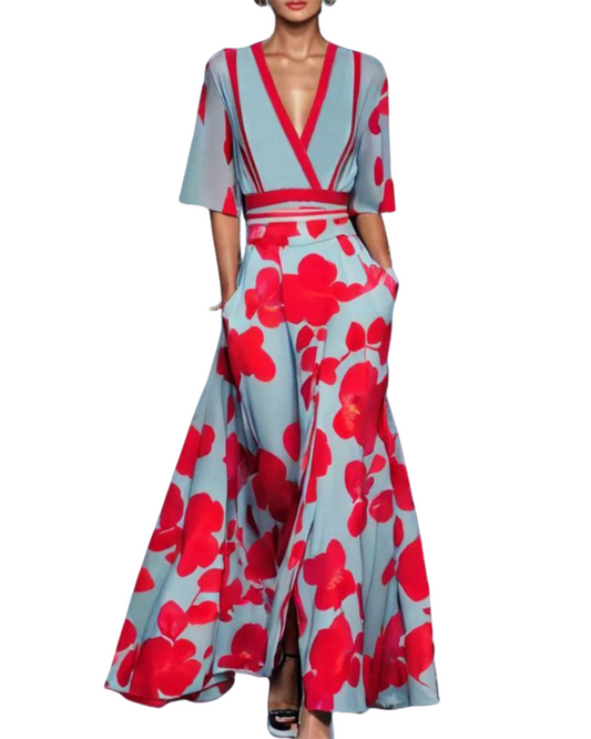 Florenz Elegantes Langes Kleid