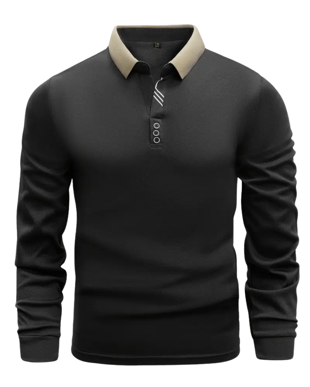 Leichter Polo-Pullover