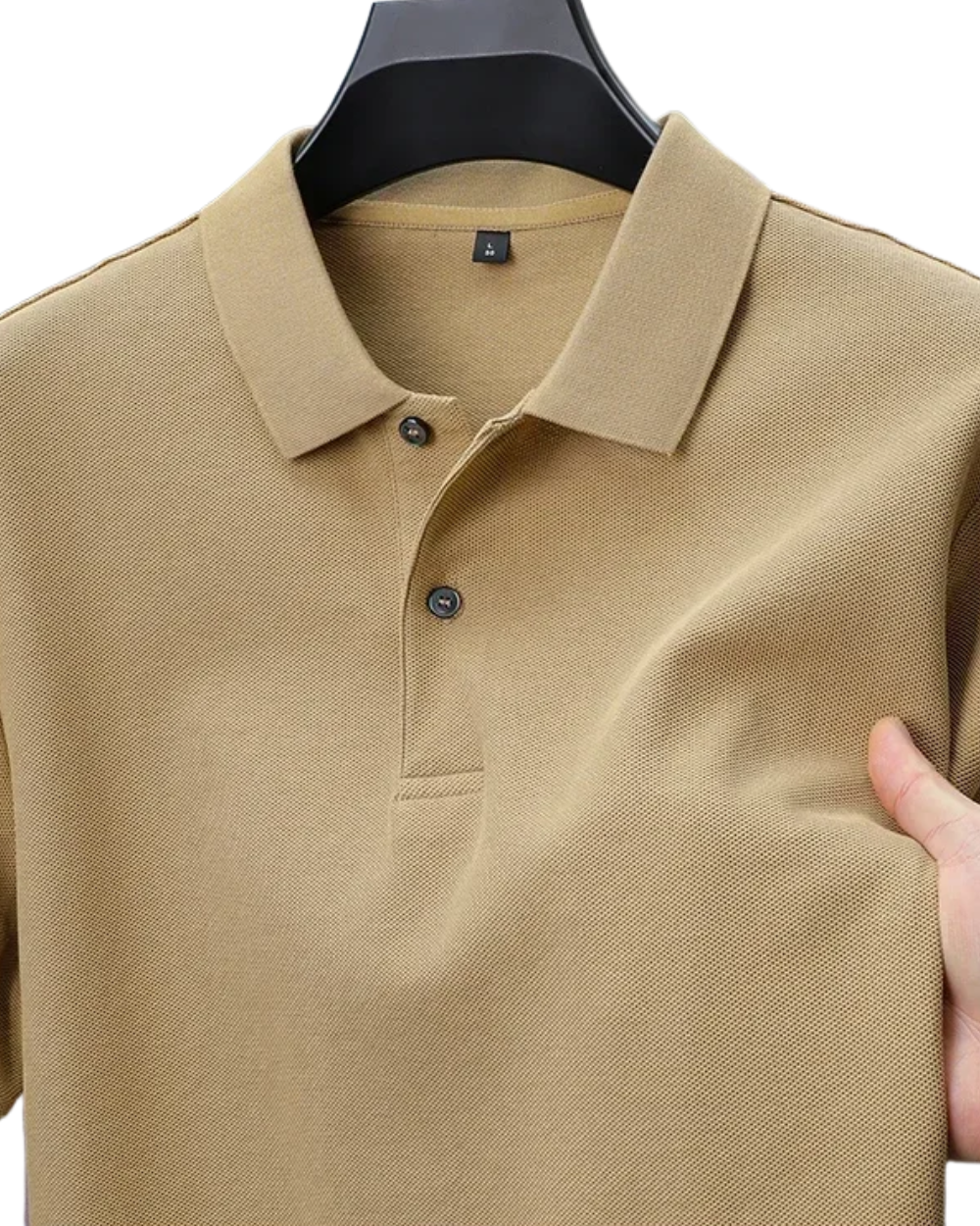Lässiges Baumwoll-Poloshirt