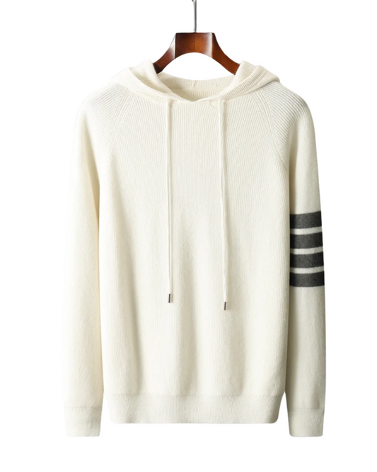 Arezzo Kapuzenpullover aus Merinowolle