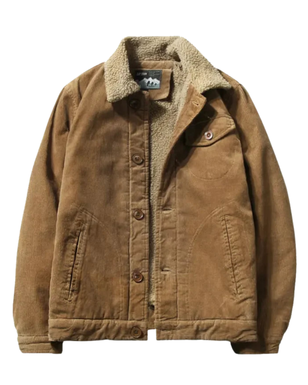 Winterjacke aus Samt