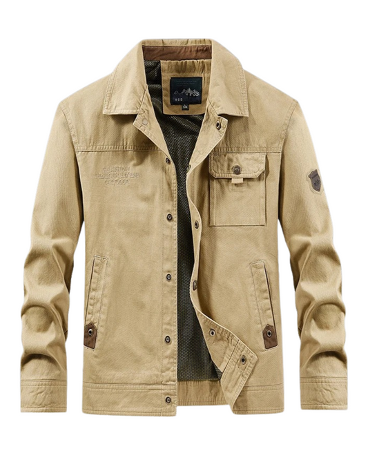 Warme Baumwolljacke