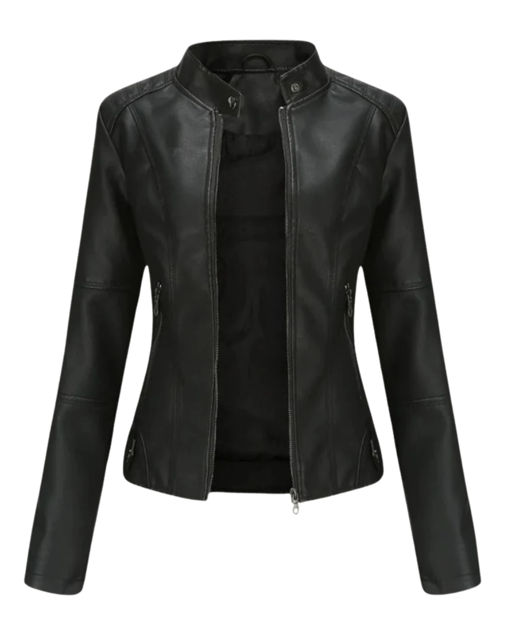 Elegante Lederjacke