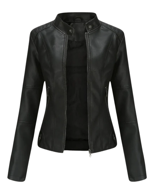 Elegante Lederjacke