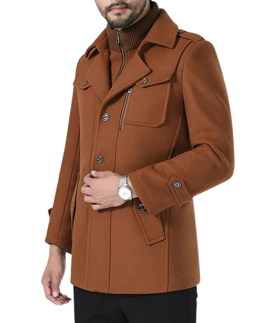 Elegante Wolljacke